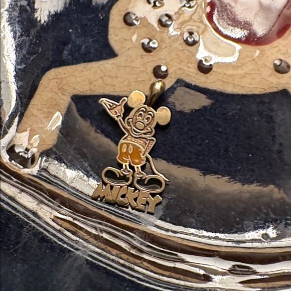 10k gold Mickey Mouse Pendant - Picture 2 of 4
